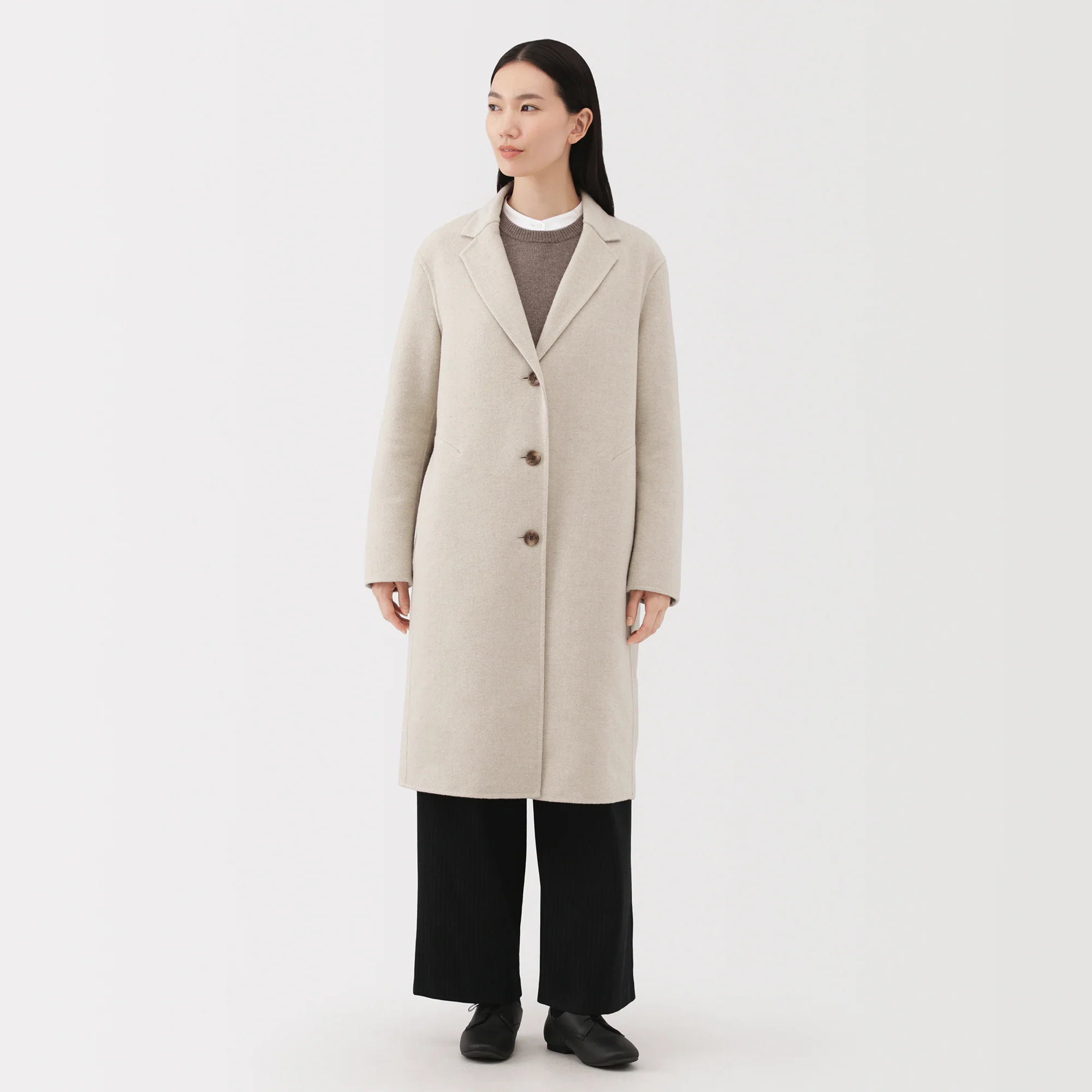 Wool Blend Chester Coat - Image 22