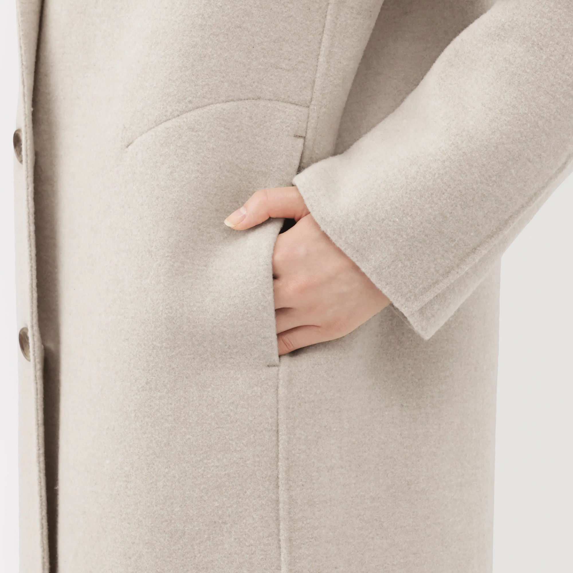 Wool Blend Chester Coat - Image 8