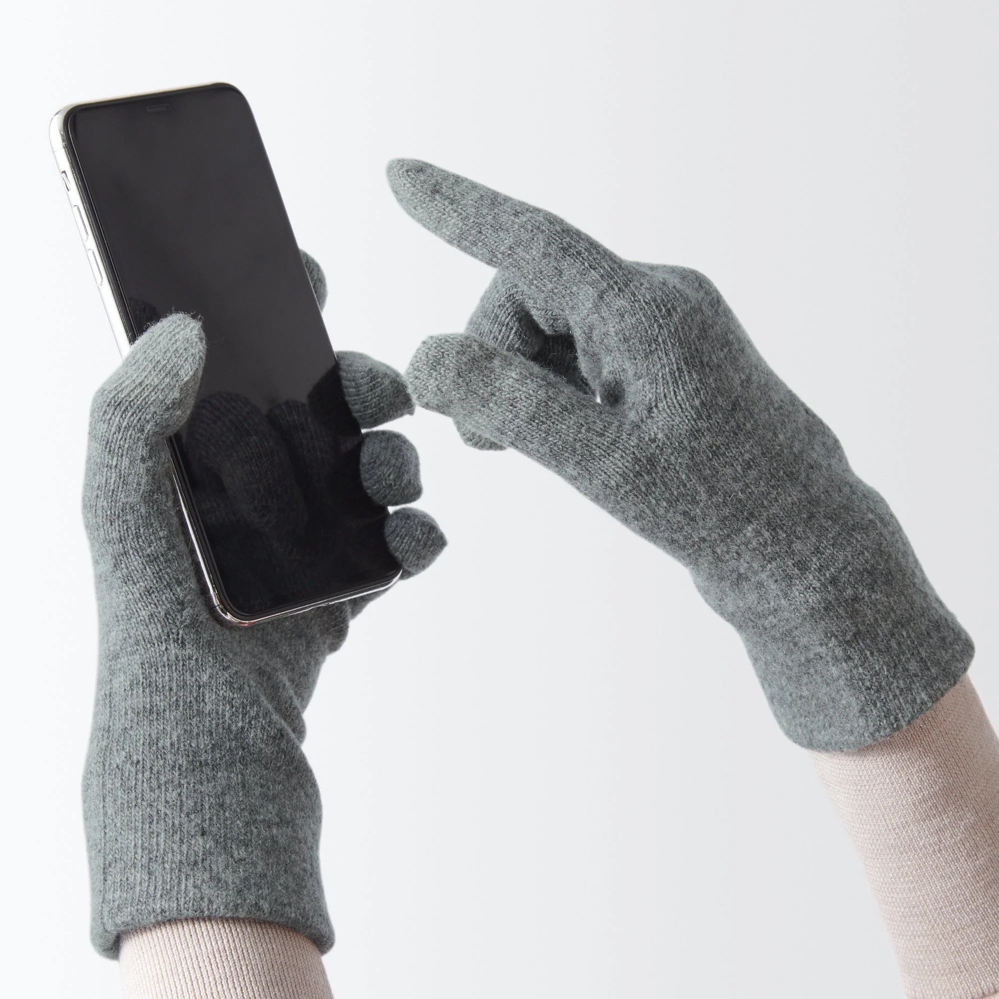Wool Blend Touchscreen Gloves - Image 13