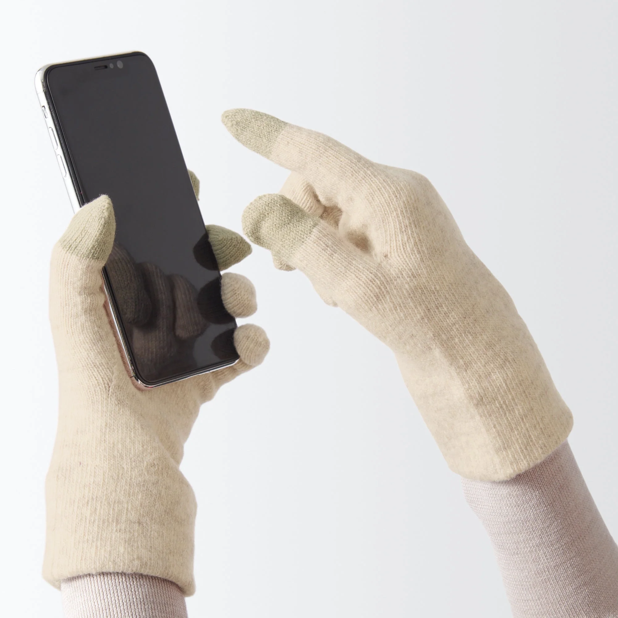 Wool Blend Touchscreen Gloves - Image 25