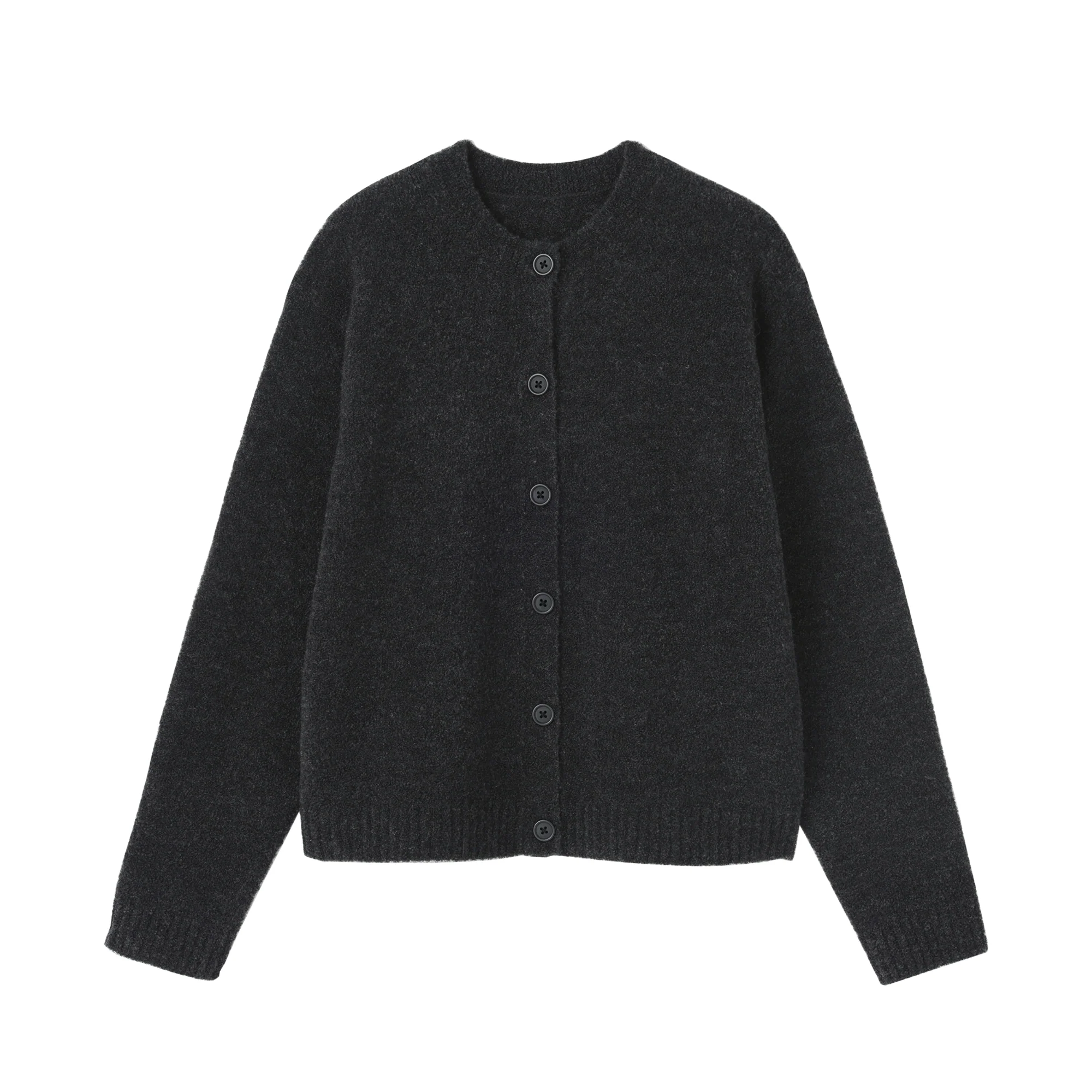 Wool Boucle Cardigan - Image 16