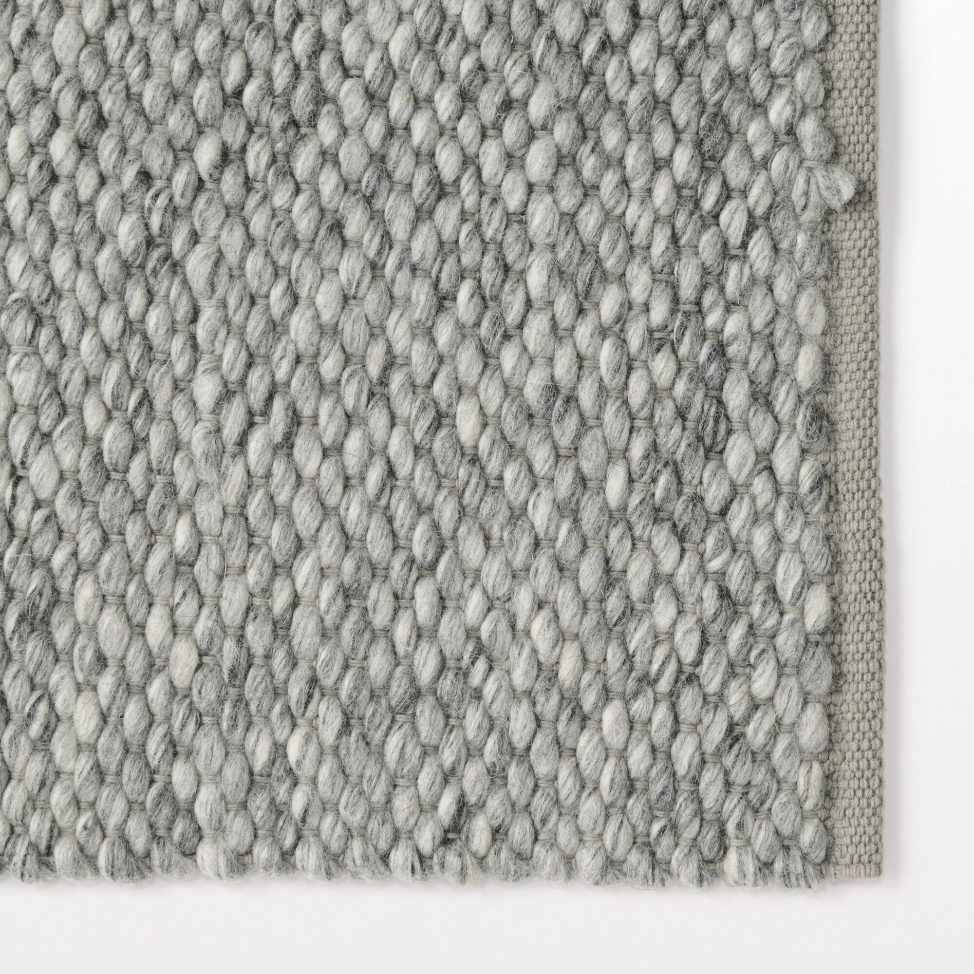 Wool Cotton Thick Weave Floor Mat - W40 x L60 cm - Image 3