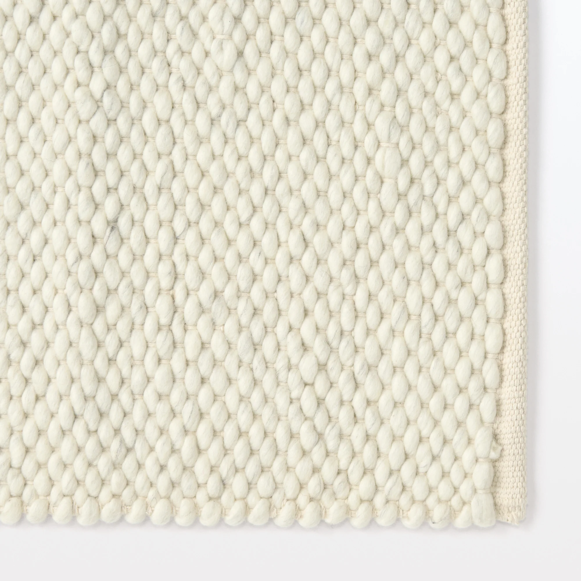 Wool Cotton Thick Weave Floor Mat - W40 x L60 cm - Image 6