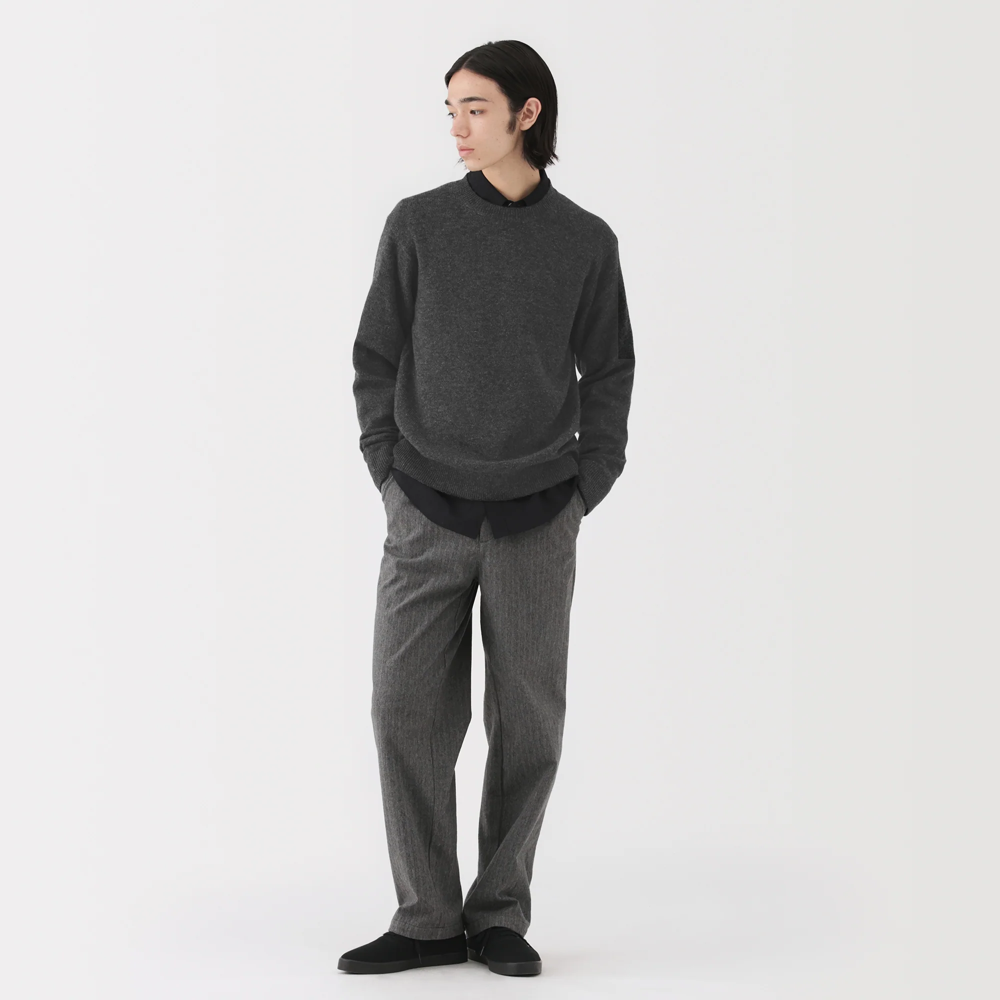Wool Crew Neck Sweater - Image 11