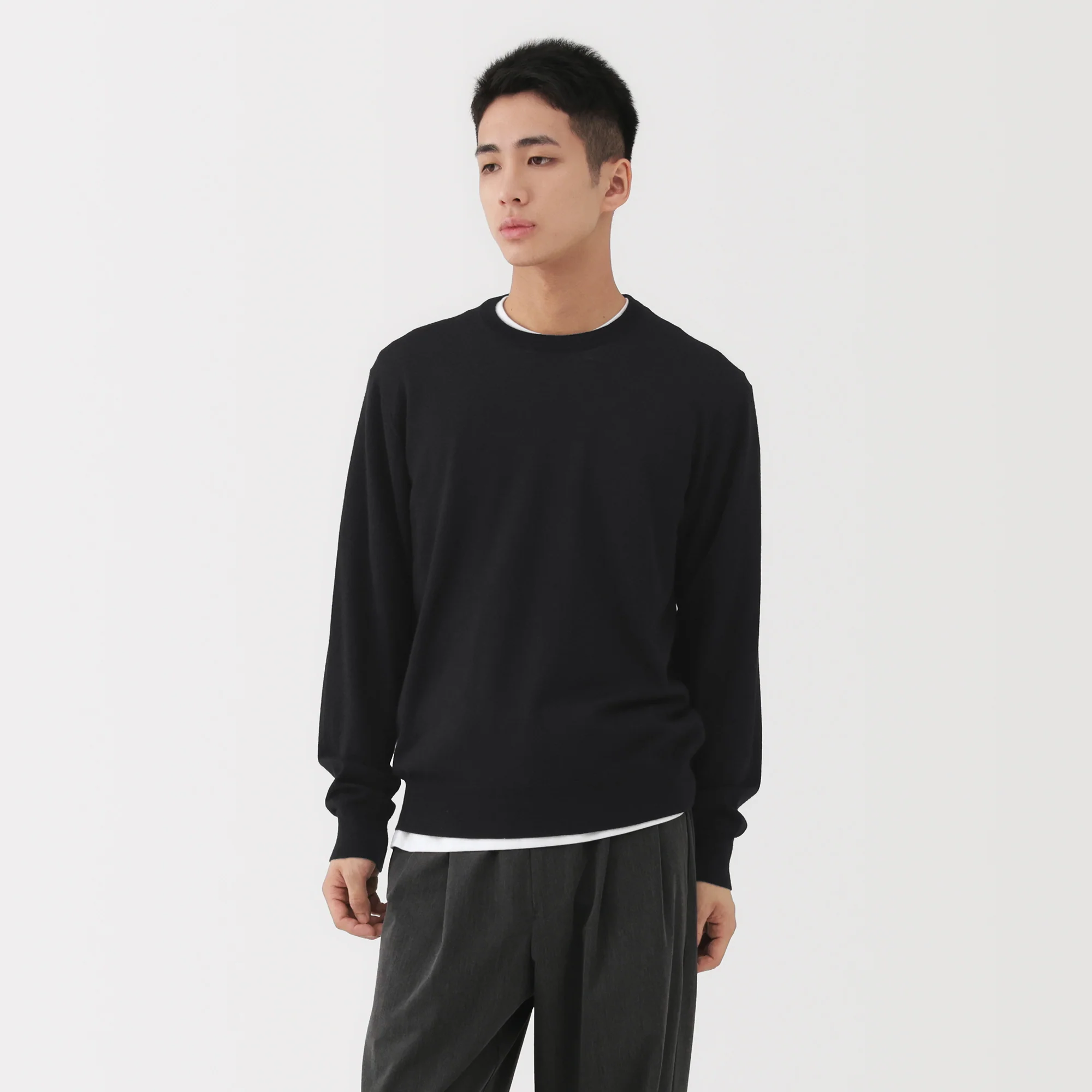 Wool Crew Neck Sweater - Image 10