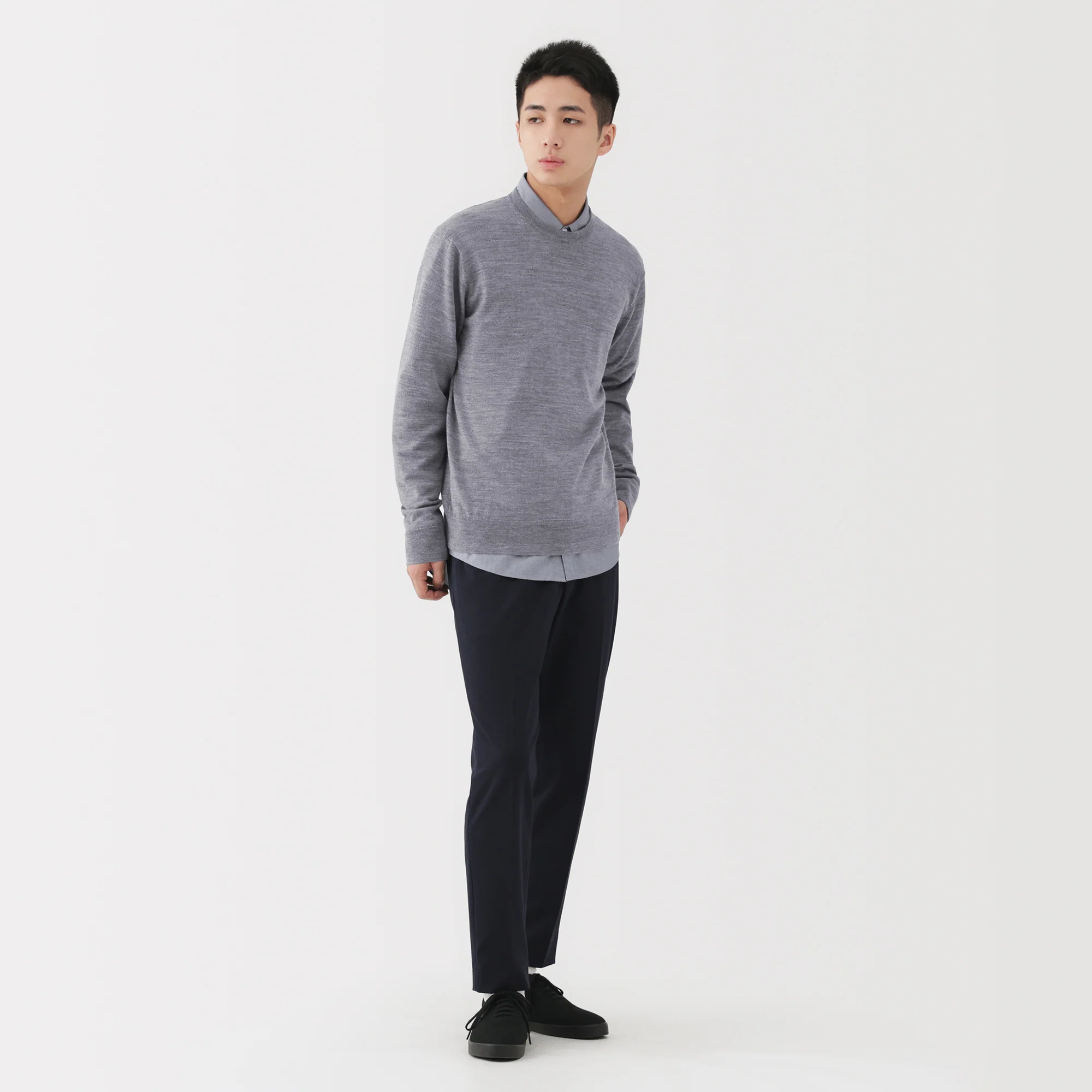 Wool Crew Neck Sweater - Image 4