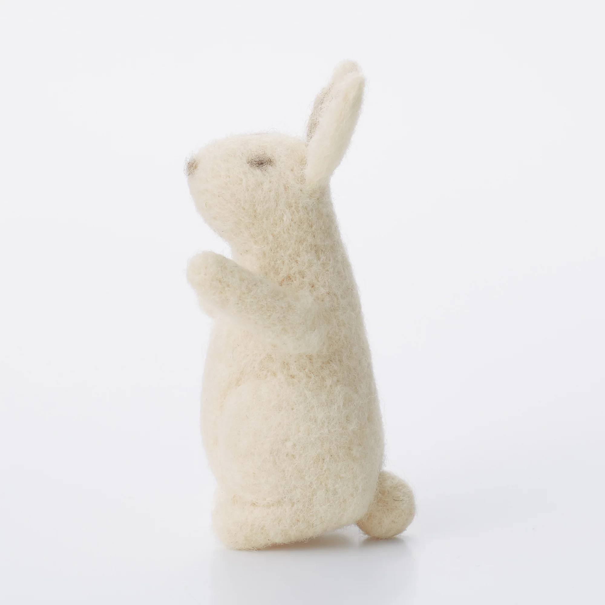 Wool Felt Animal - Standing Rabbit - Image 2