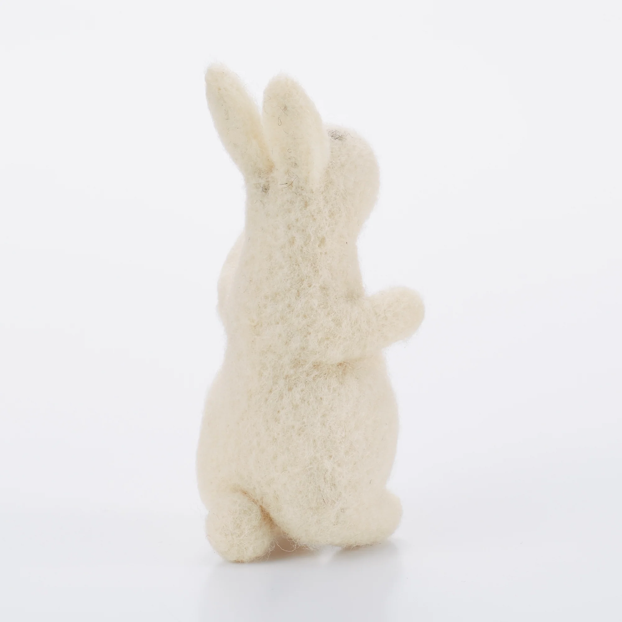 Wool Felt Animal - Standing Rabbit - Image 3