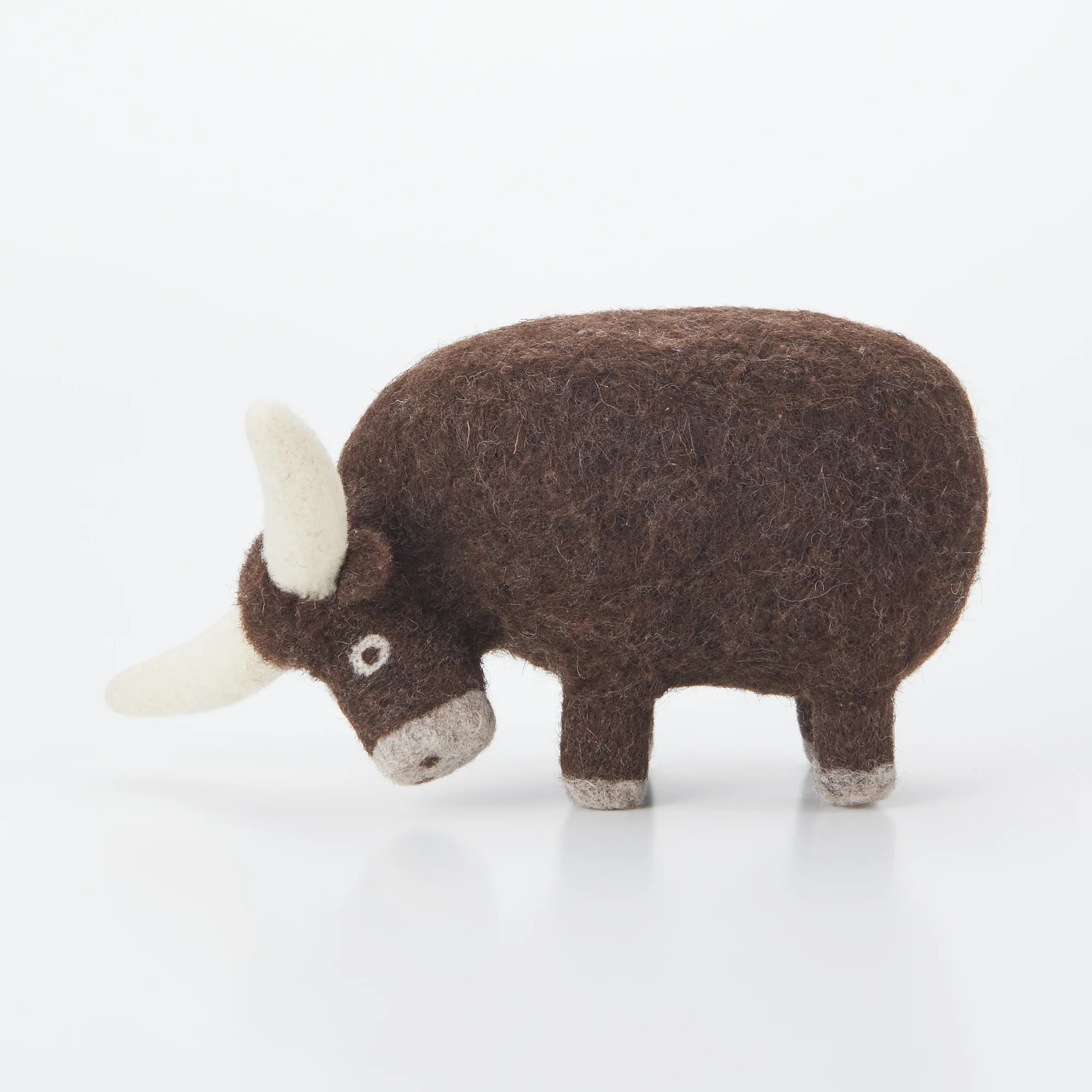 Wool Felt Animal - Yak - Image 2