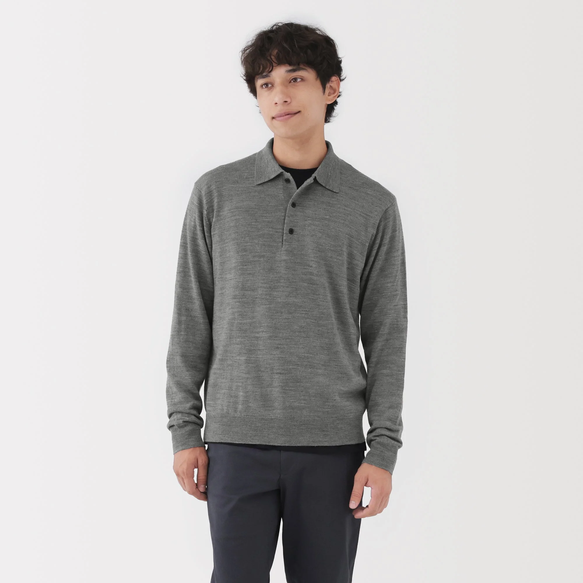 Wool Polo Shirt - Image 10
