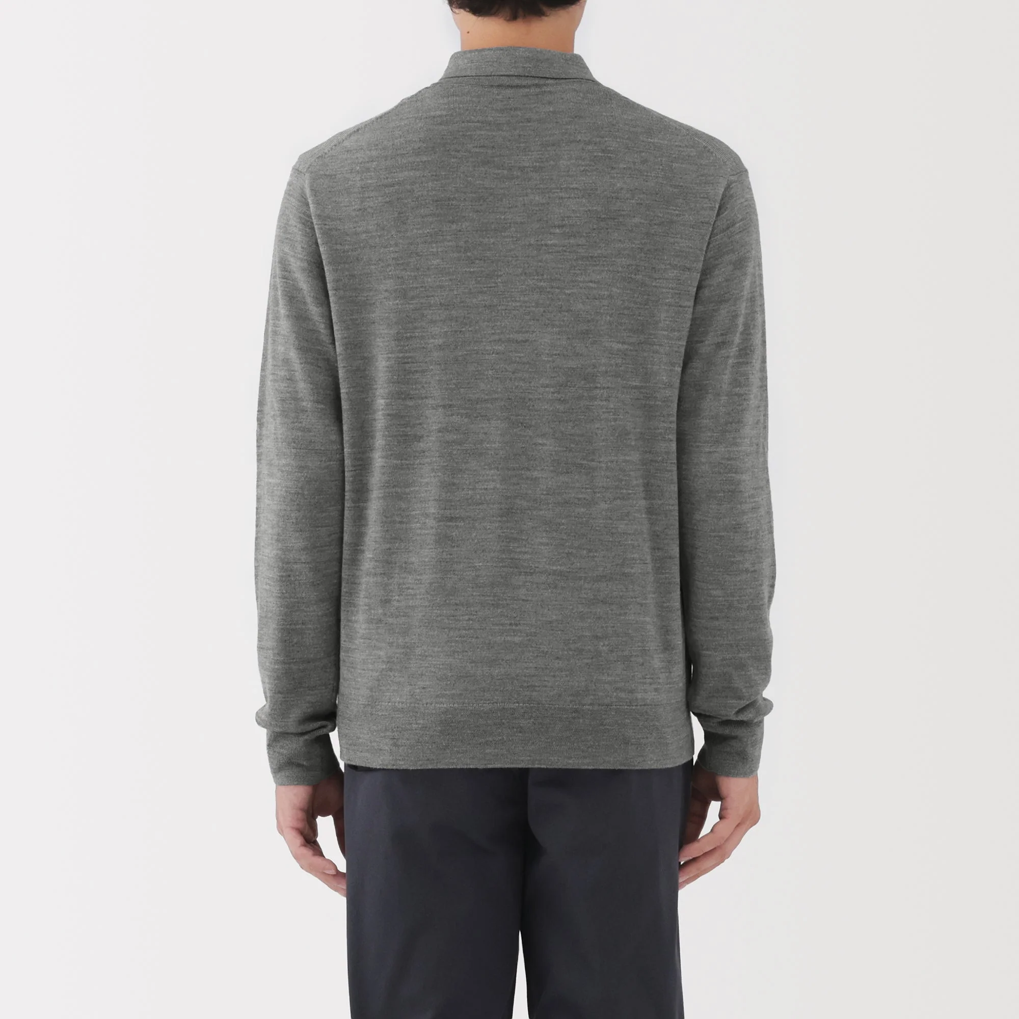 Wool Polo Shirt - Image 6