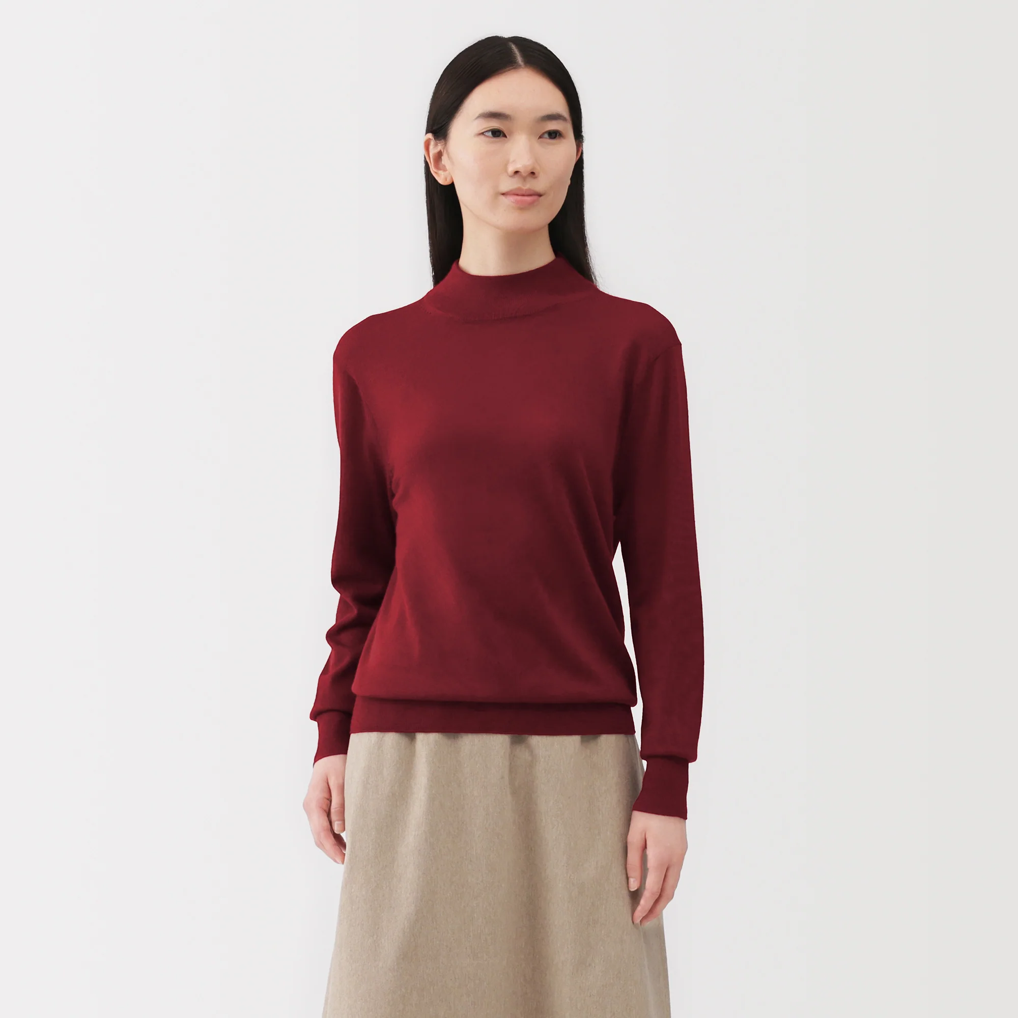 Wool High Neck Sweater - Image 3
