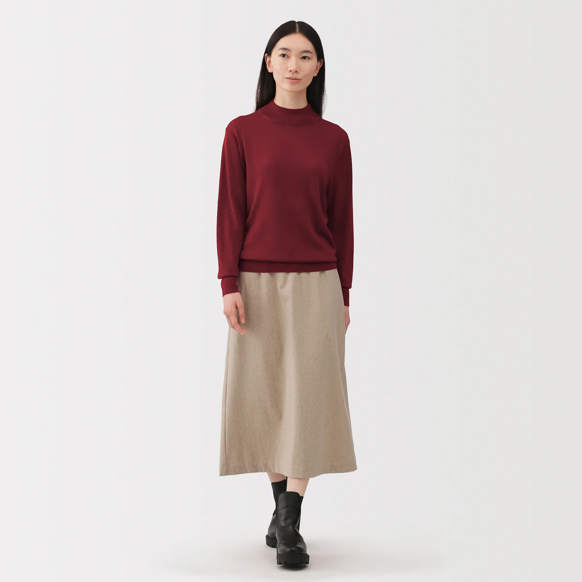 Wool High Neck Sweater - Image 4