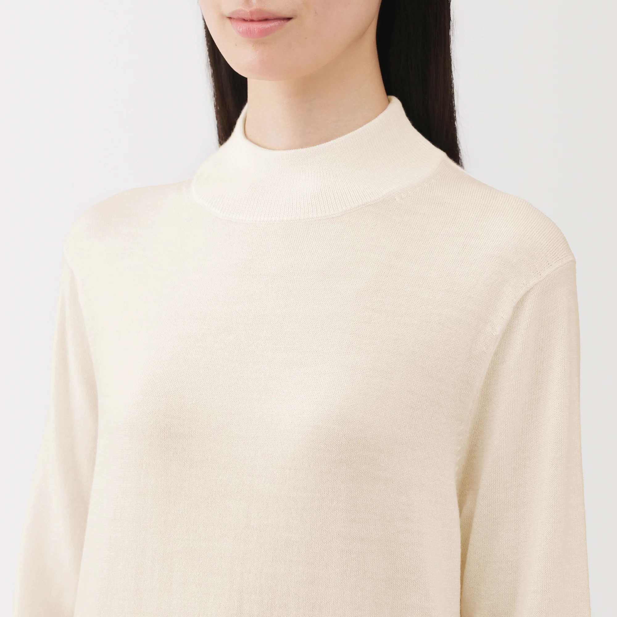Wool High Neck Sweater - Image 55