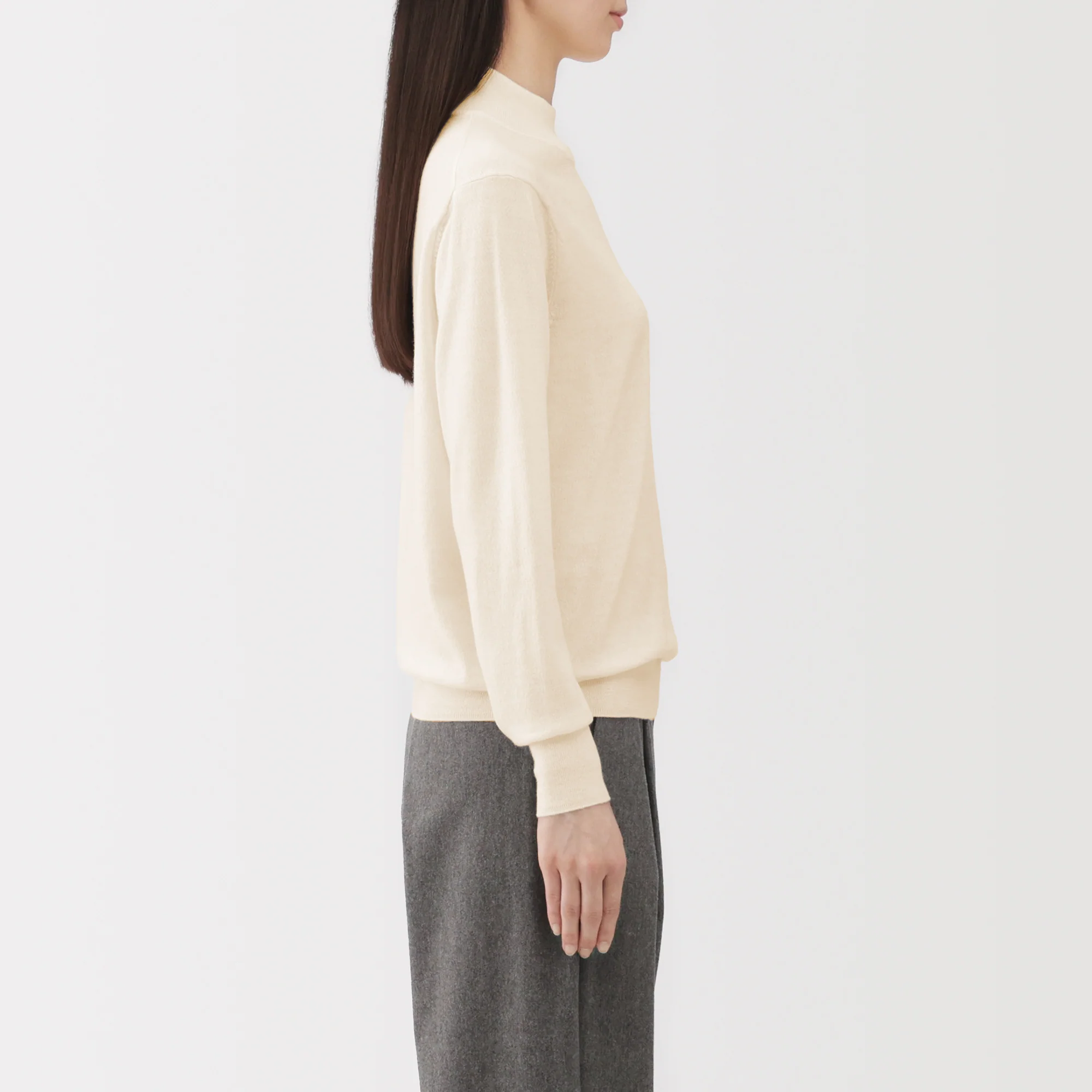 Wool High Neck Sweater - Image 61