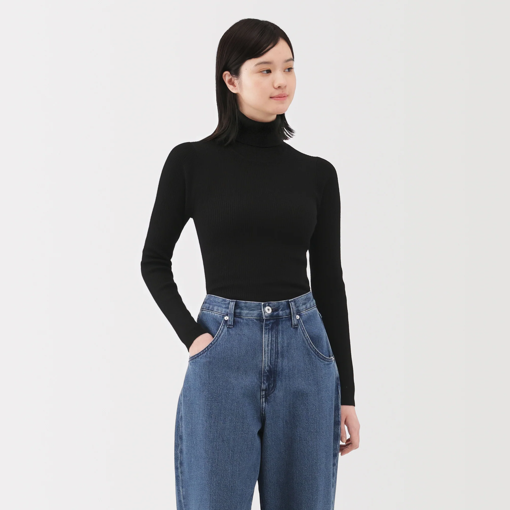 Wool Turtleneck Sweater - Image 3