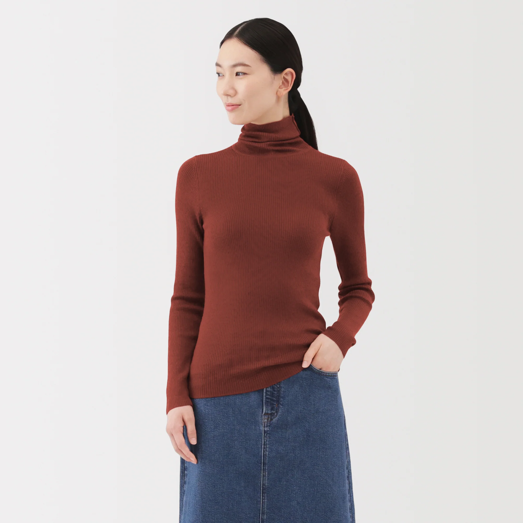 Wool Turtleneck Sweater - Image 43