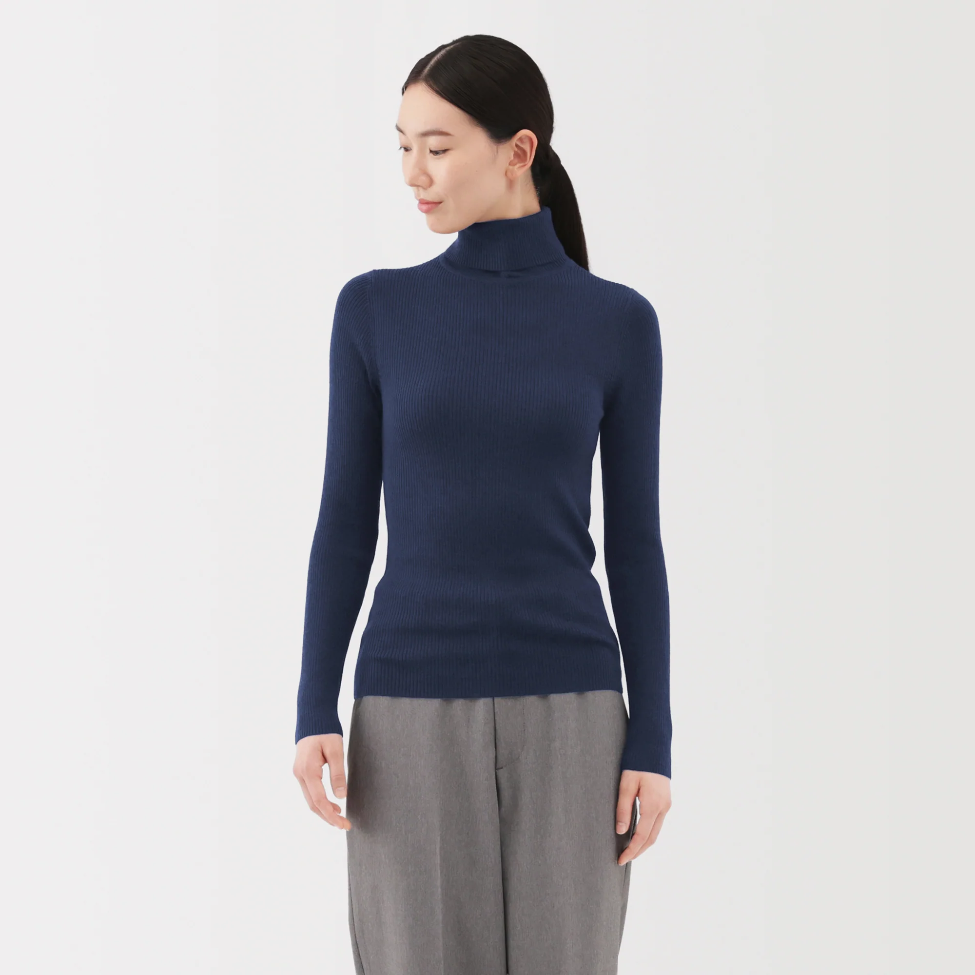 Wool Turtleneck Sweater - Image 59