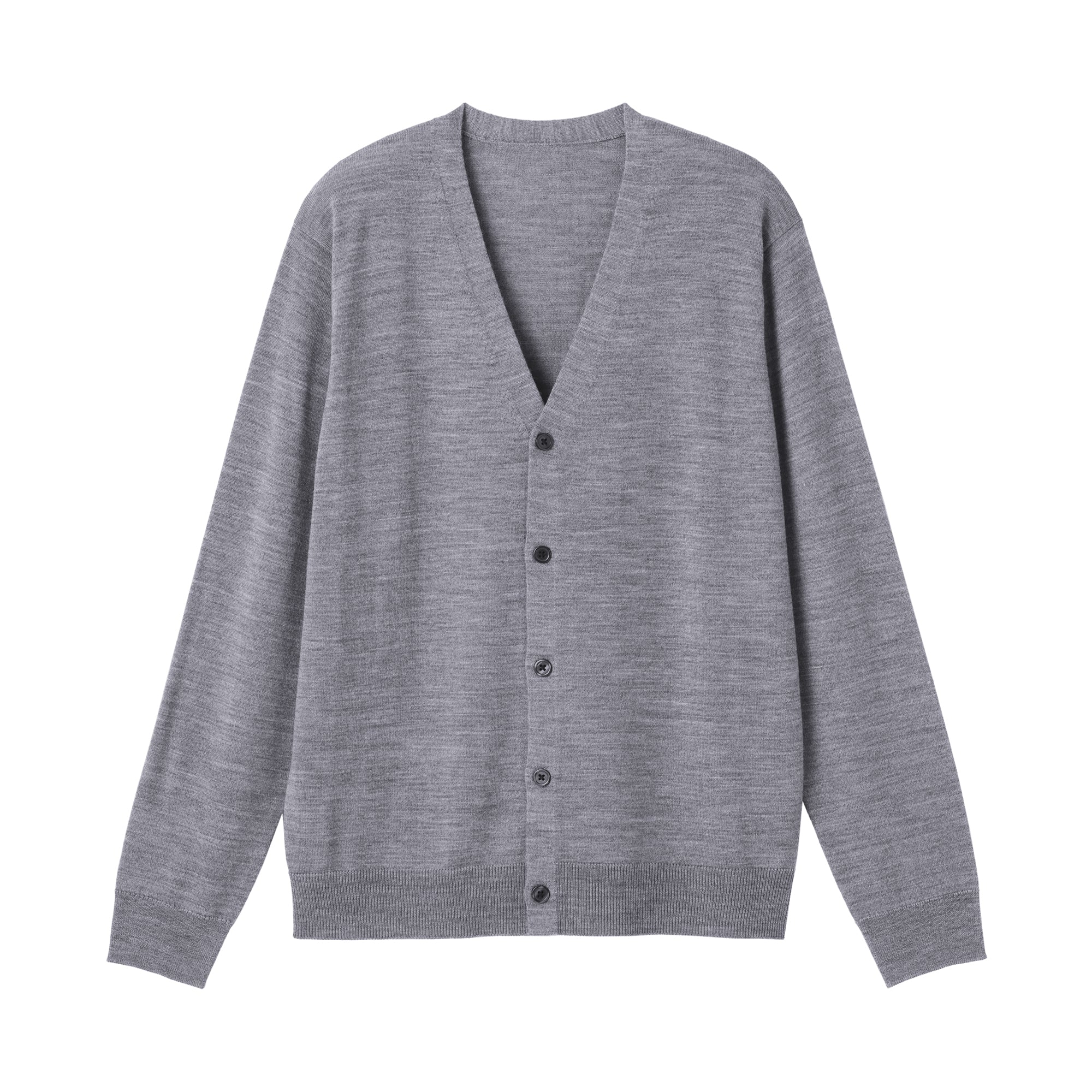 Wool V-Neck Cardigan - Image 9