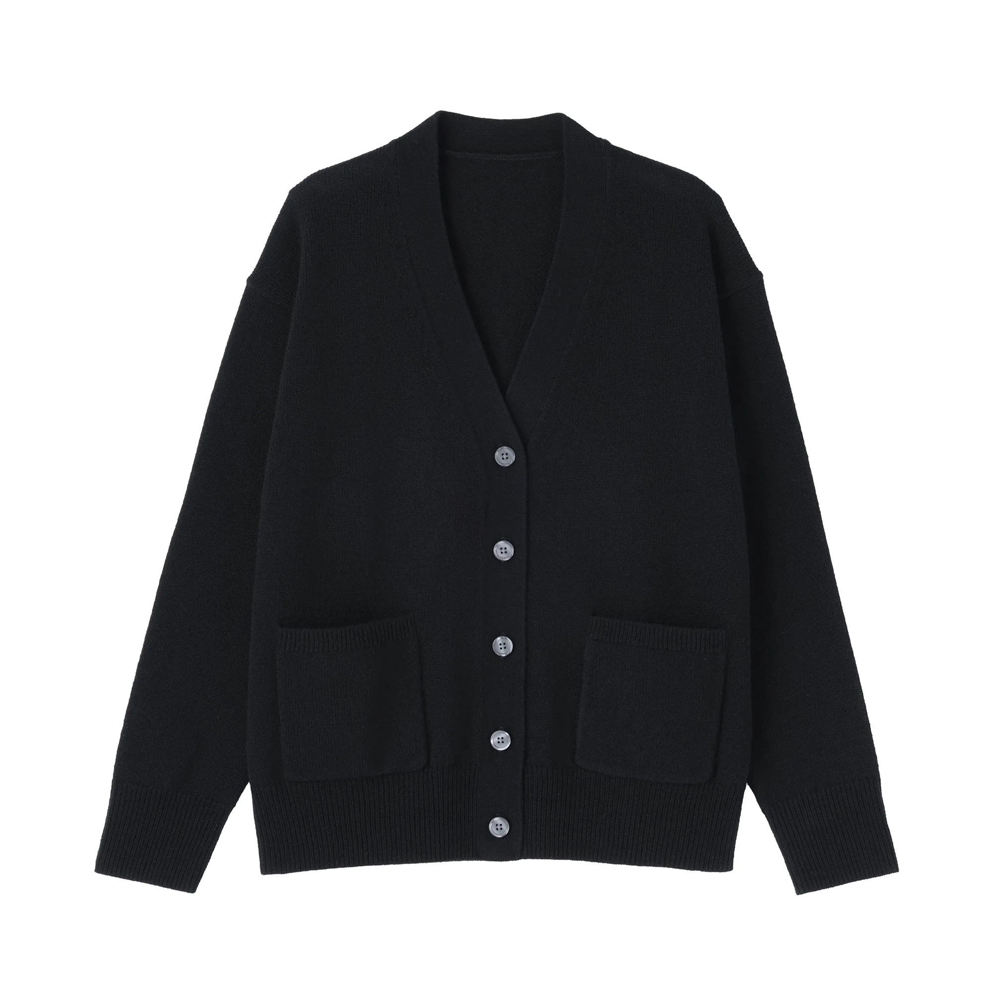 Wool V-Neck Cardigan - Image 18