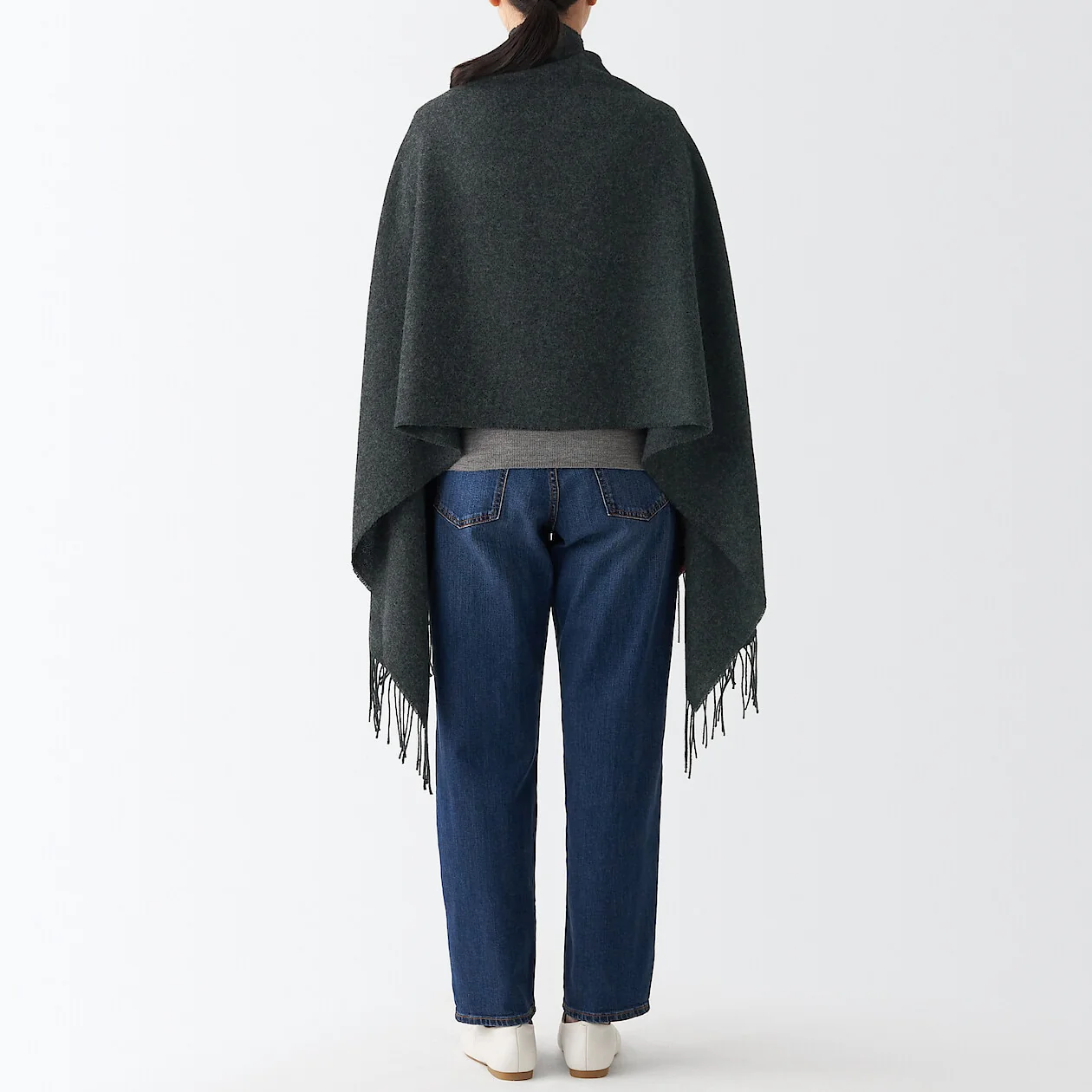Wool Woven Stole 60 x 200 cm - Image 5