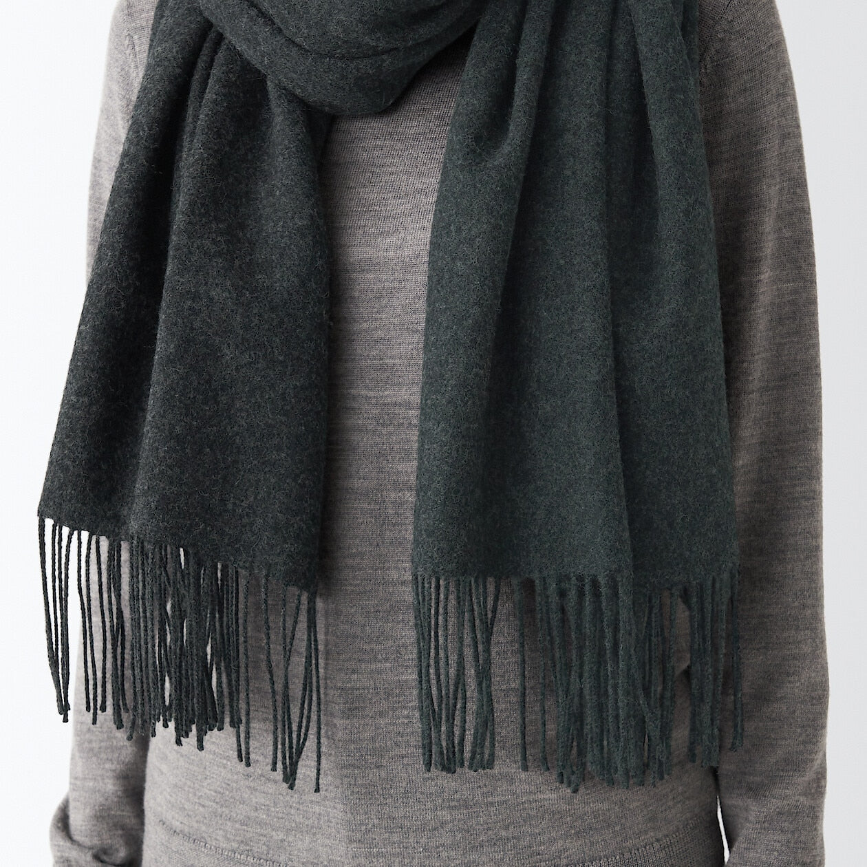 Wool Woven Stole 60 x 200 cm - Image 7