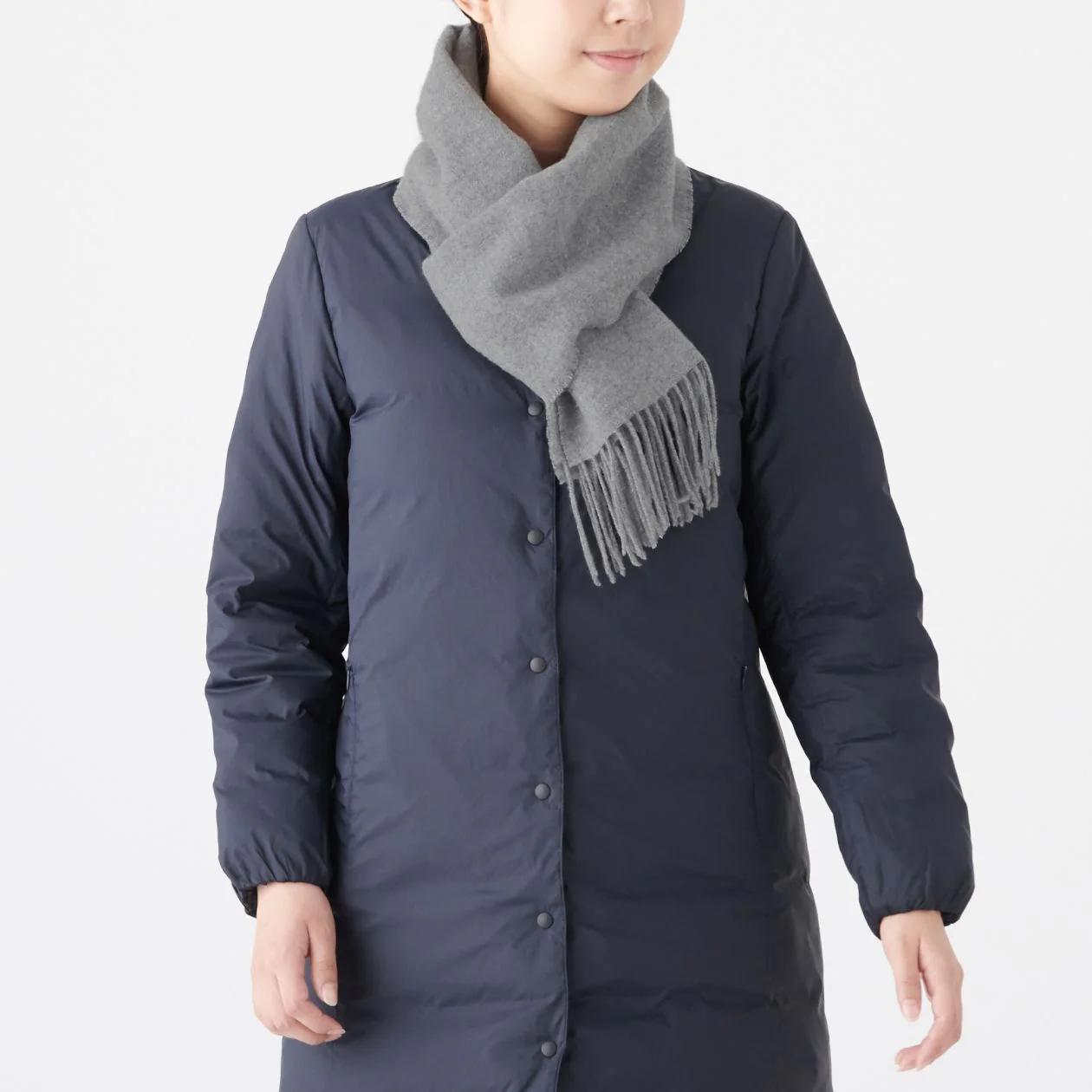 Woven Wool Scarf 30 x 180 cm - Image 18