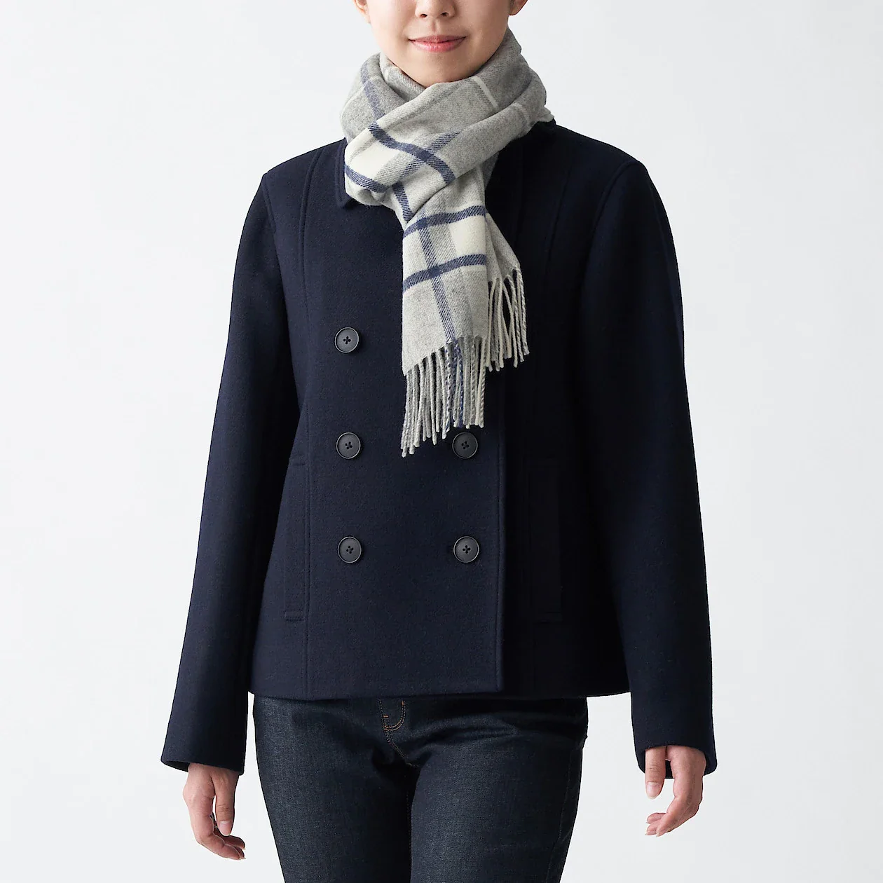 Woven Wool Scarf 30 x 180 cm - Image 30
