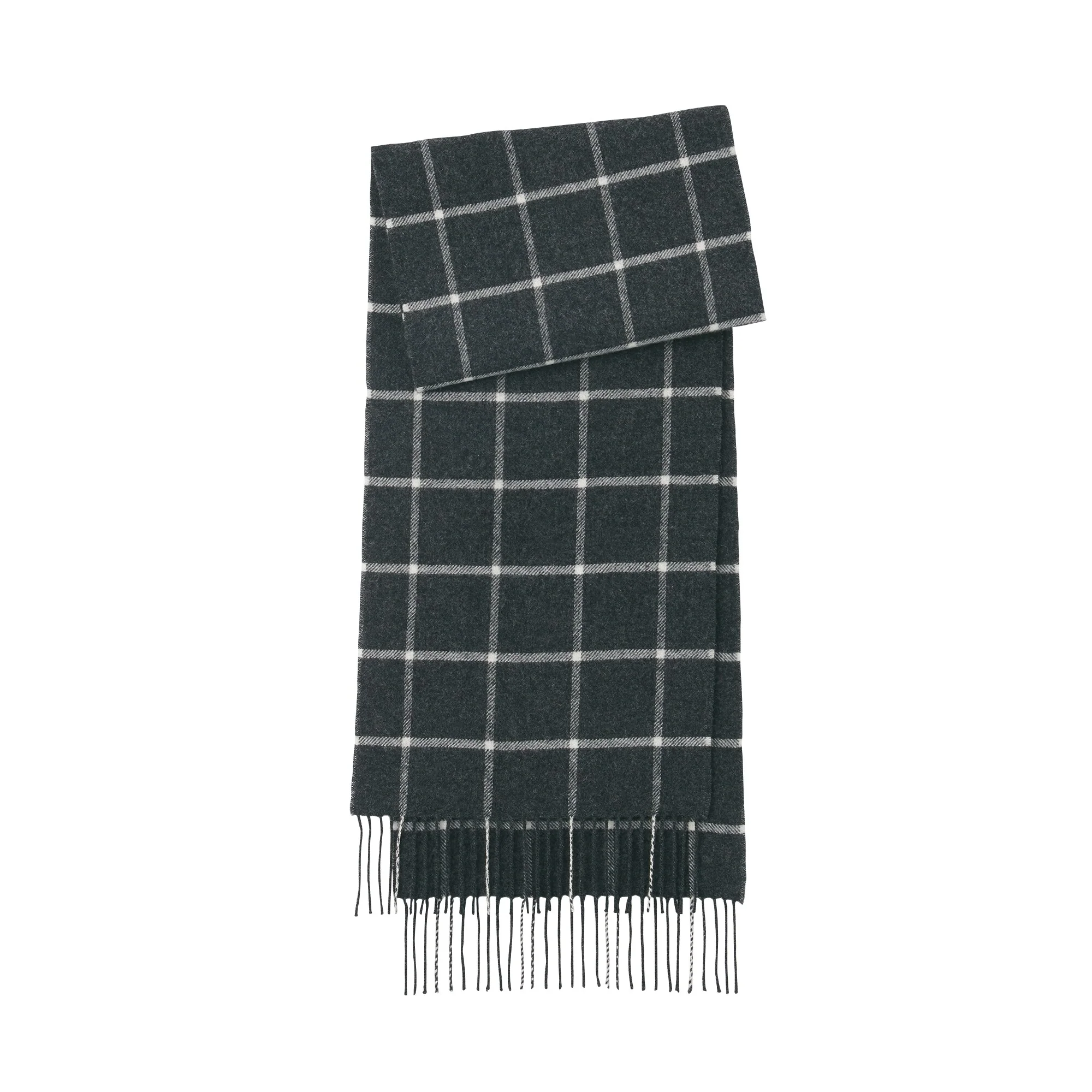 Woven Wool Scarf 30 x 180 cm - Image 41