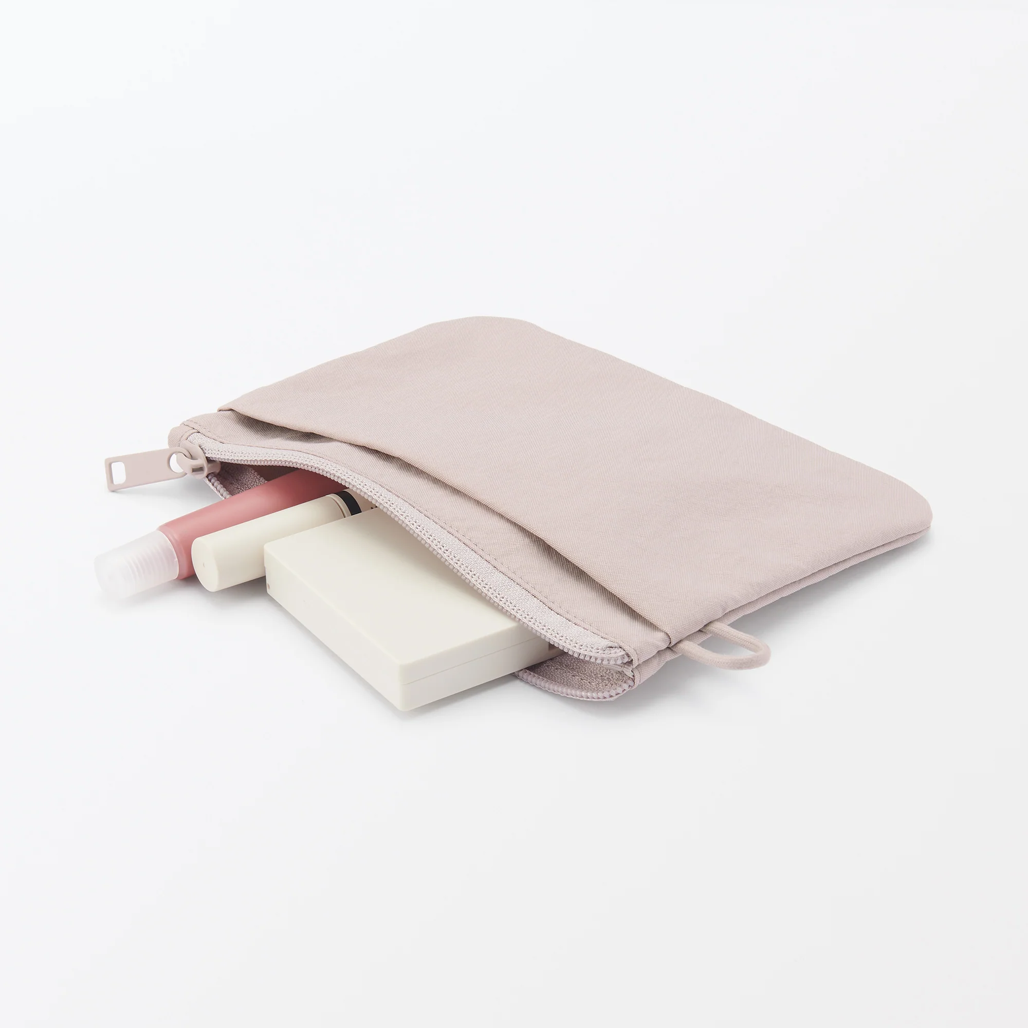 Wrinkled Nylon Flat Pouch - Medium - Image 2