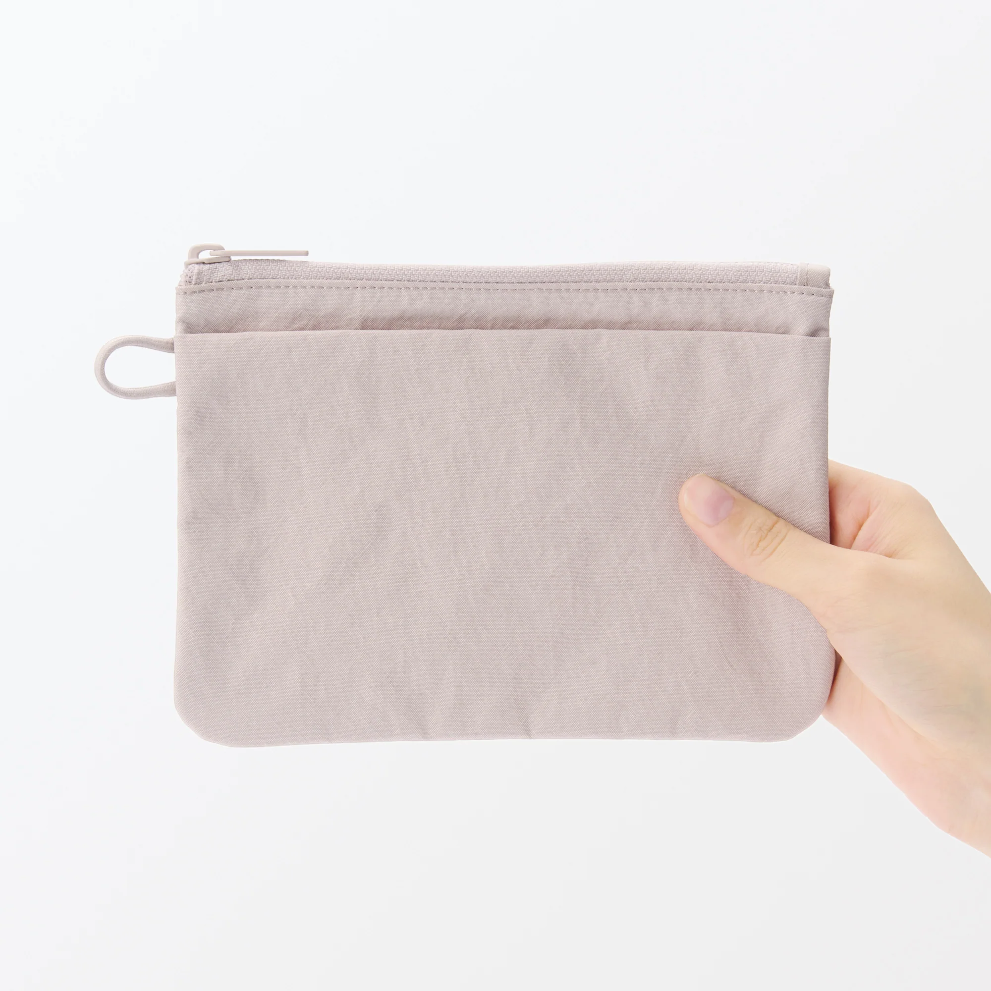Wrinkled Nylon Flat Pouch - Medium - Image 5