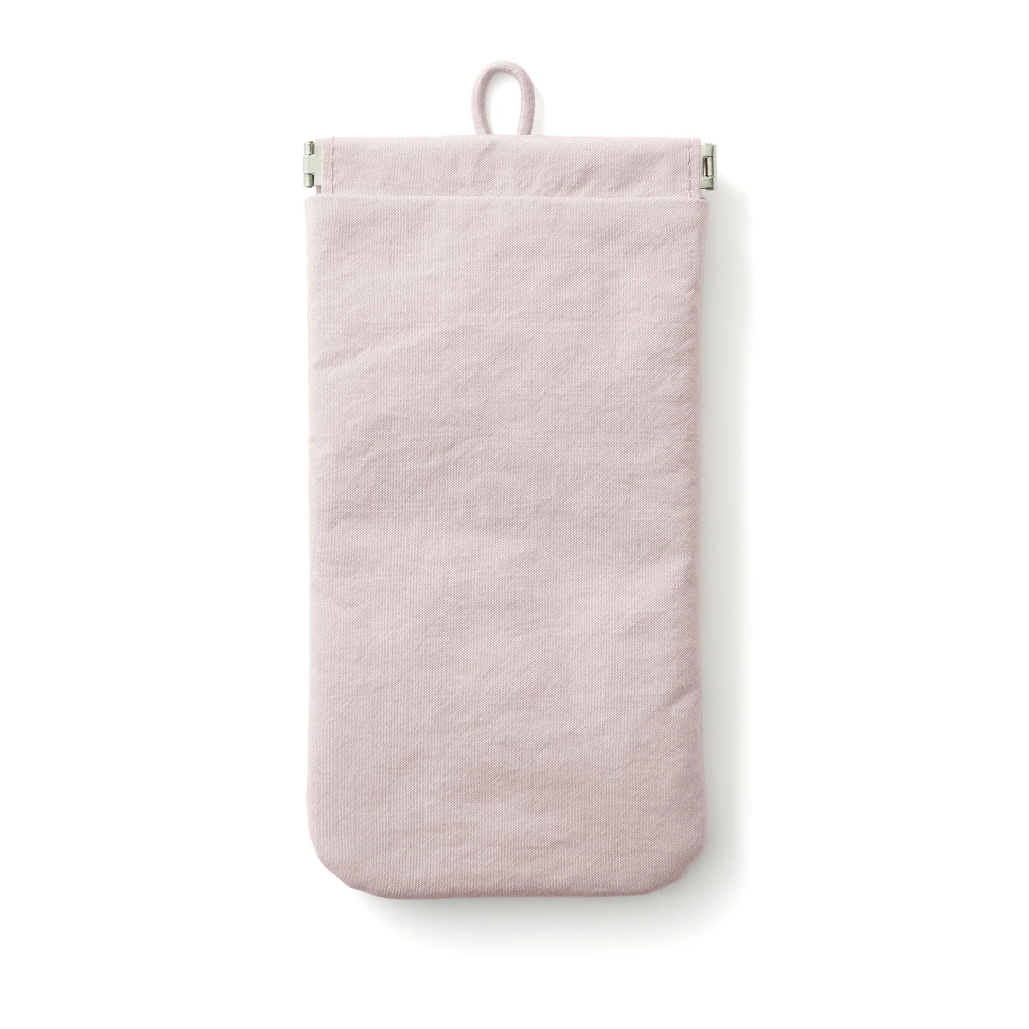 Wrinkled Nylon Self-Closing Flat Pouch - Medium - Image 7