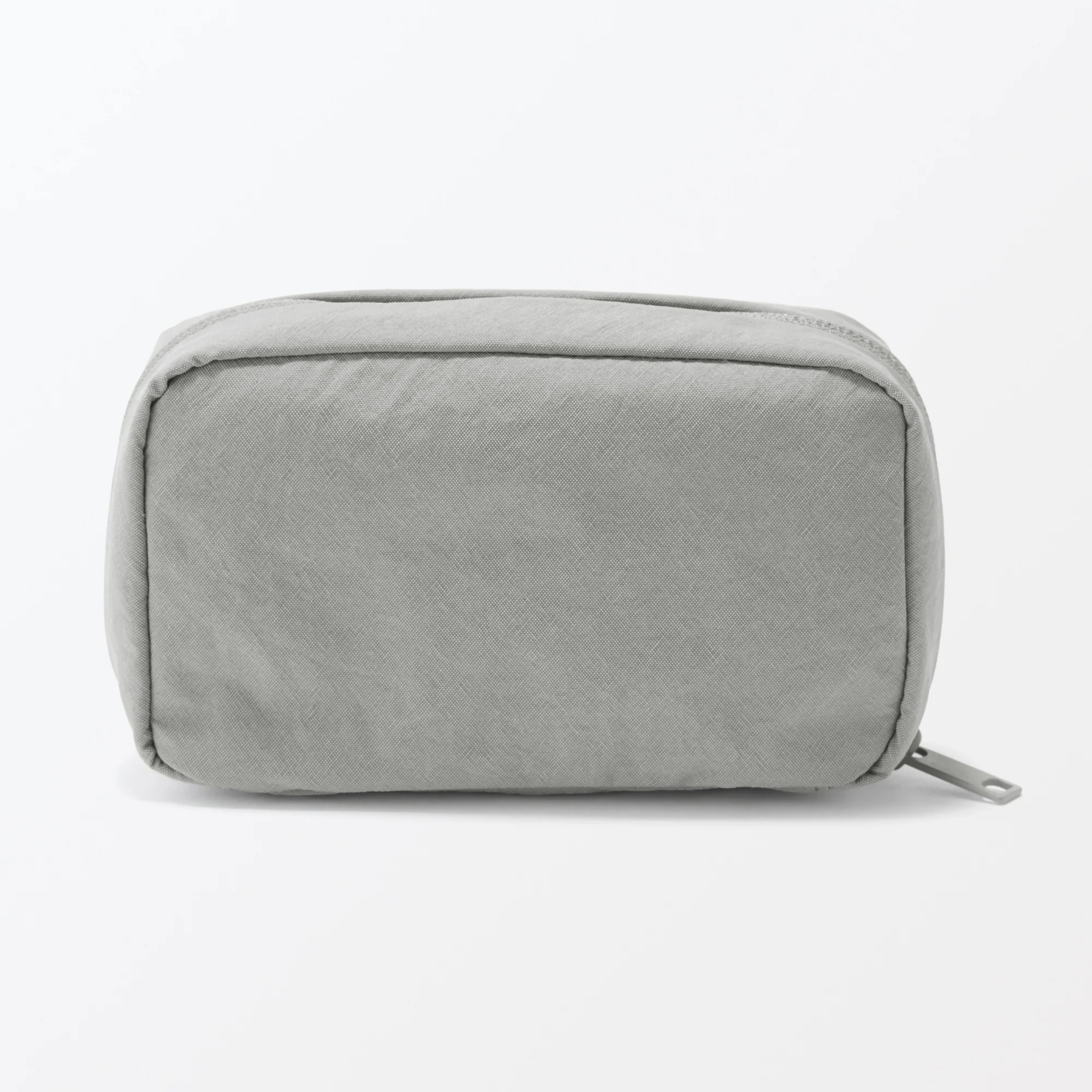 Wrinkled Nylon Wide-Opening Pouch - Medium - Image 10