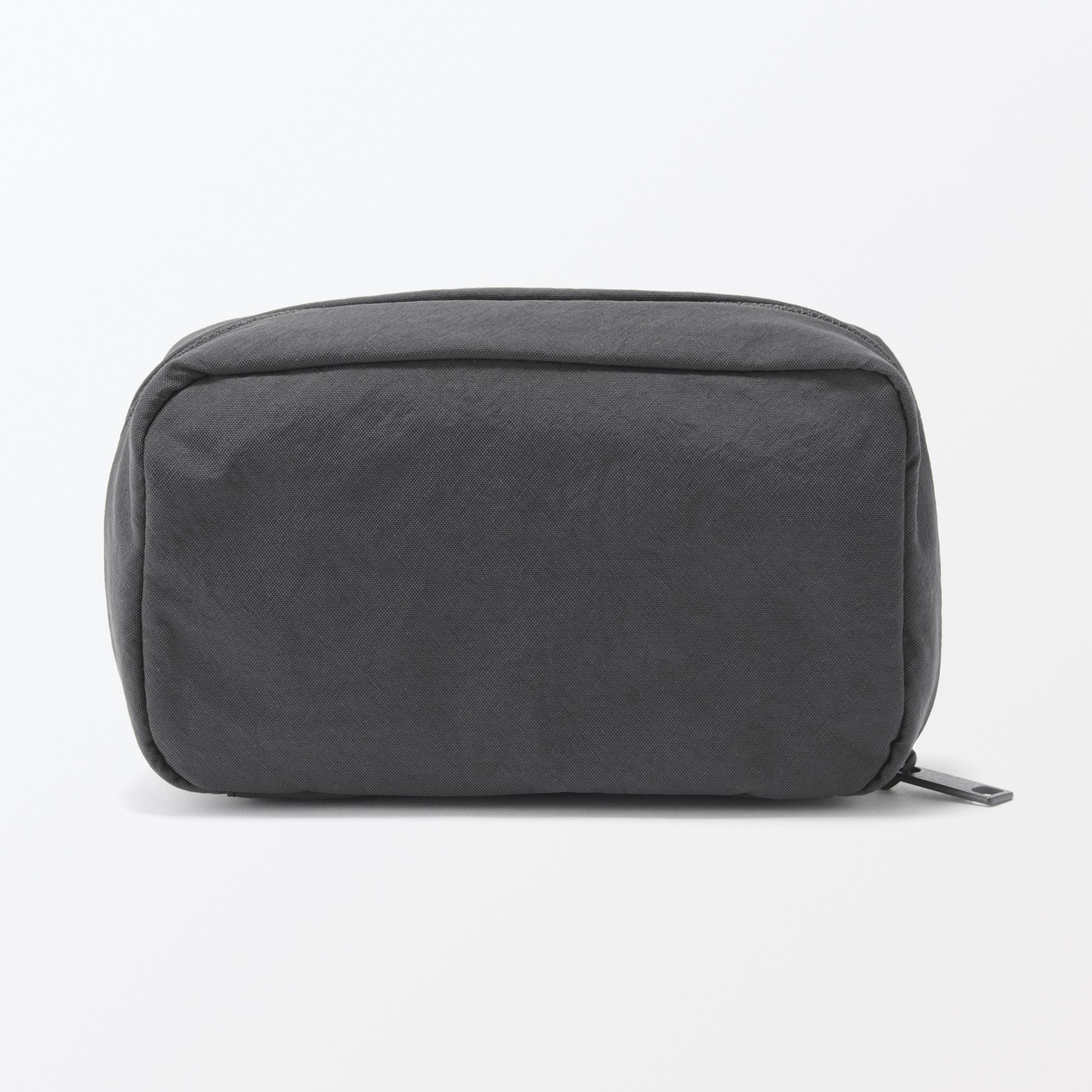 Wrinkled Nylon Wide-Opening Pouch - Medium - Image 3